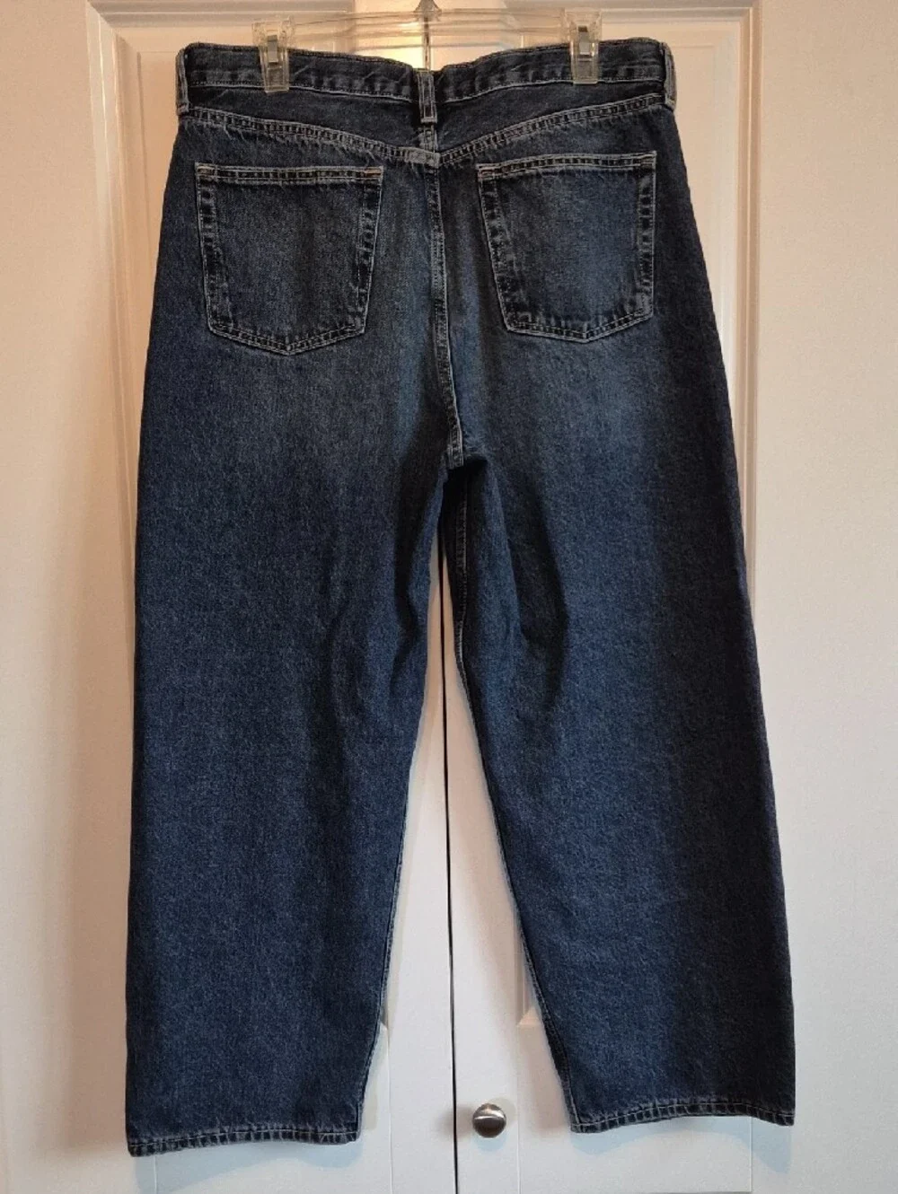 Old Navy Boys Dark Blue Relaxed Jeans Husky